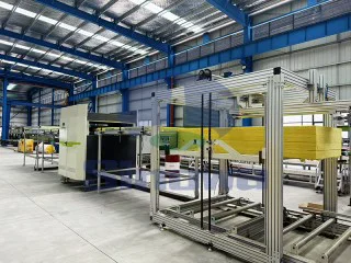 全自动岩棉板生产线